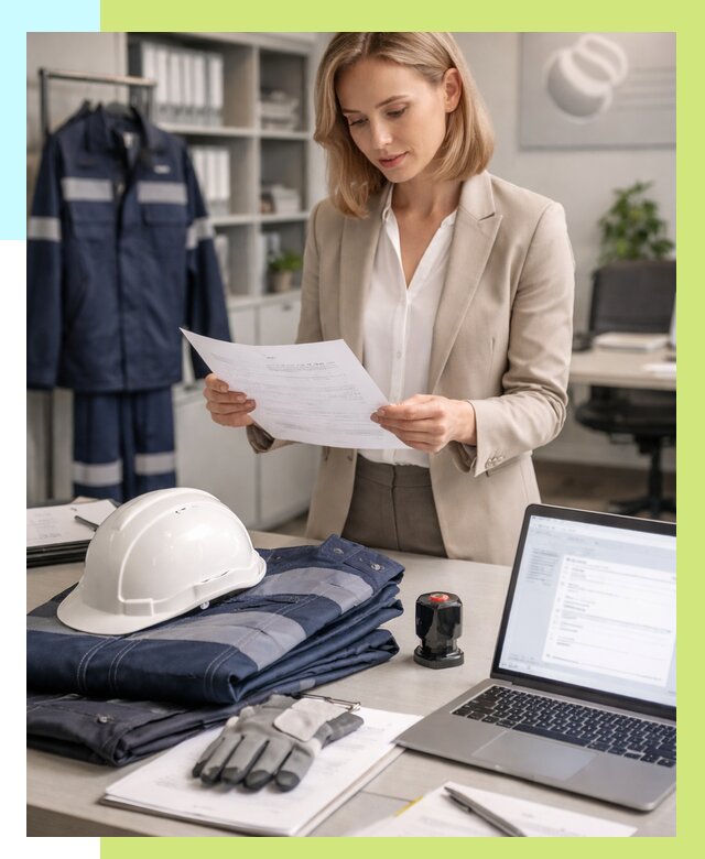 Сертификация спецодежды в Курчатове от 7132 р. | Алешин-Крч