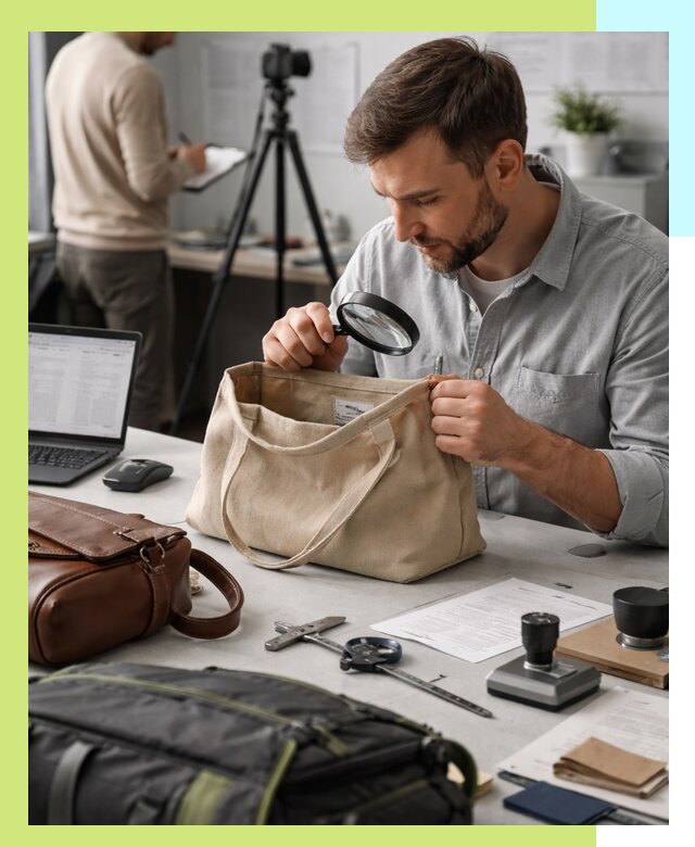 Сертификация сумок в Курчатове, оформление и получение сертификатов