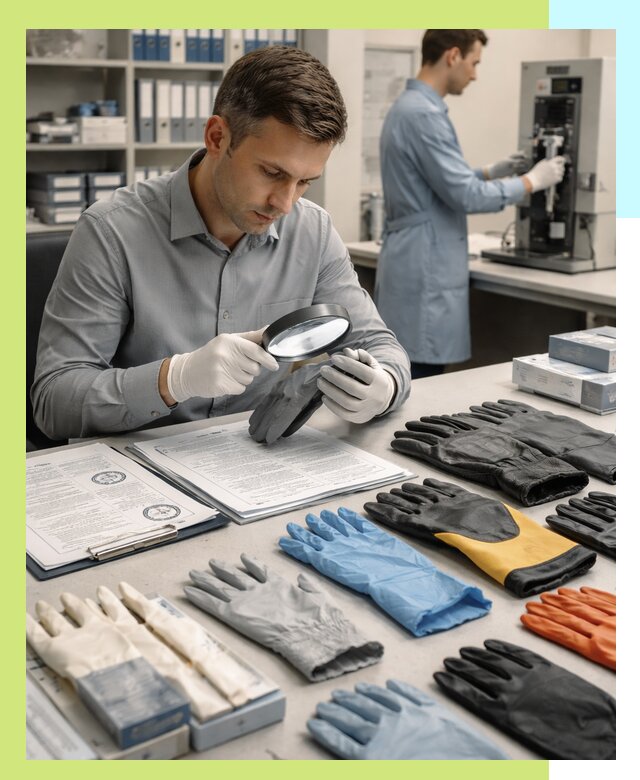 Сертификация перчаток и средств защиты продукции в Курчатове