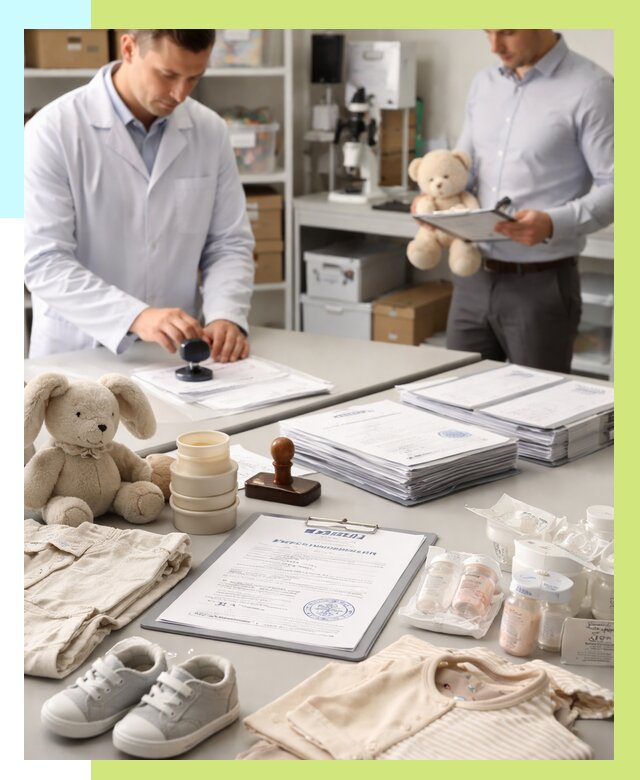 Сертификация детских товаров в Курчатове от 15282 р. | Алешин-Крч