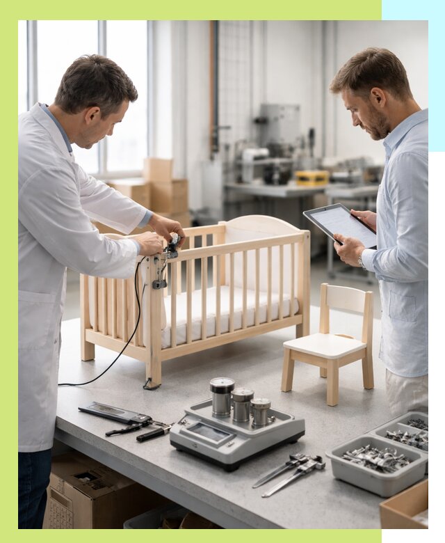 Сертификация детской мебели и проверка безопасности в Курчатове