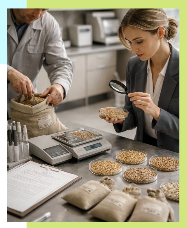 Сертификация зерна в Курчатове по цене от 15282 р. | Алешин-Крч