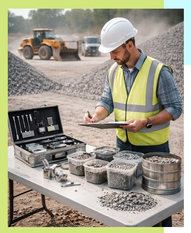 Сертификация щебня в Курчатове по ГОСТу и техническим требованиям