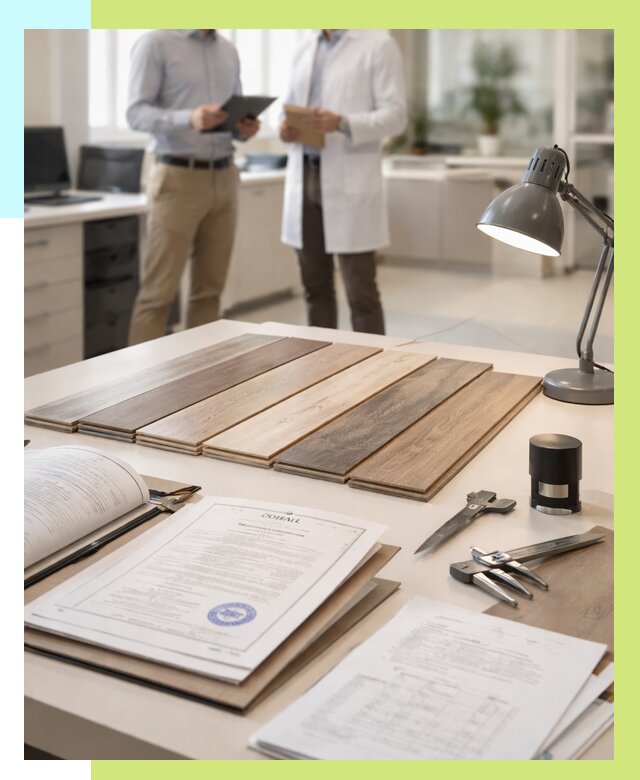 Сертификация ламината в Курчатове от 18338 р. под ключ | Алешин-Крч