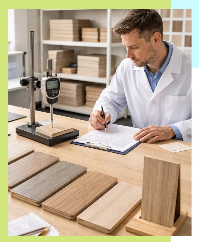 Сертификация ламината с испытаниями и оформлением документов в Курчатове