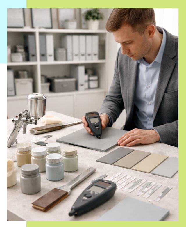 Сертификация краски в Курчатове от 25470 р. | Алешин-Крч центр