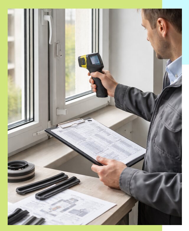 Сертификация окон в Курчатове: испытания, сертификаты, декларации