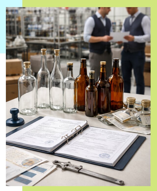 Сертификация стеклянных бутылок в Курчатове от 25470 р. | Алешин-Крч