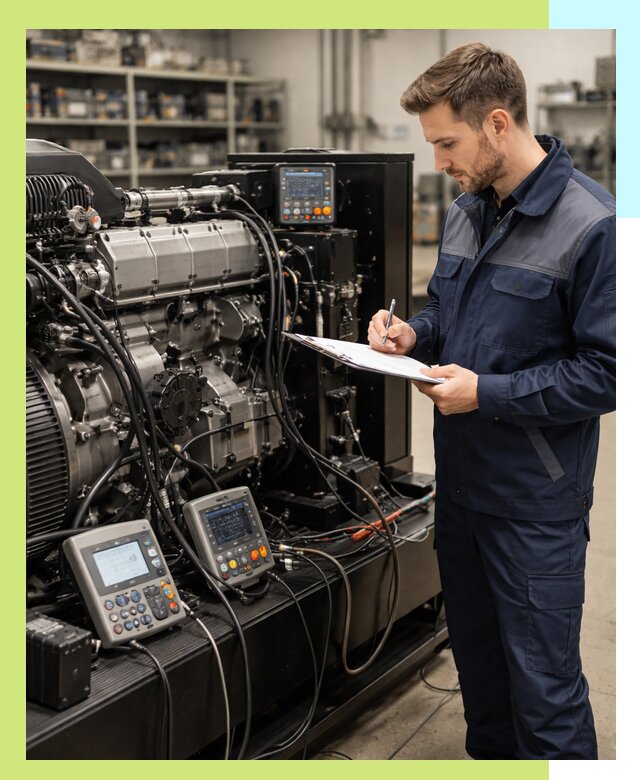 Сертификация дизельных генераторов и их оборудования в Курчатове