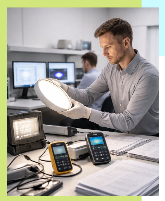 Сертификация светильников в Курчатове: испытания и оформление