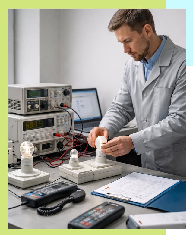 Сертификация ламп и светильников в Курчатове по нормативам