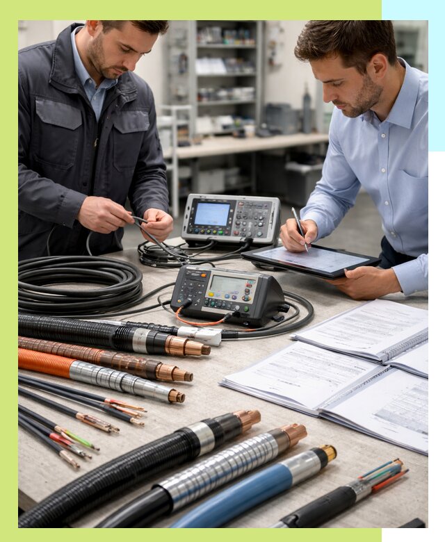 Сертификация кабеля и электропроводки в Курчатове под ключ