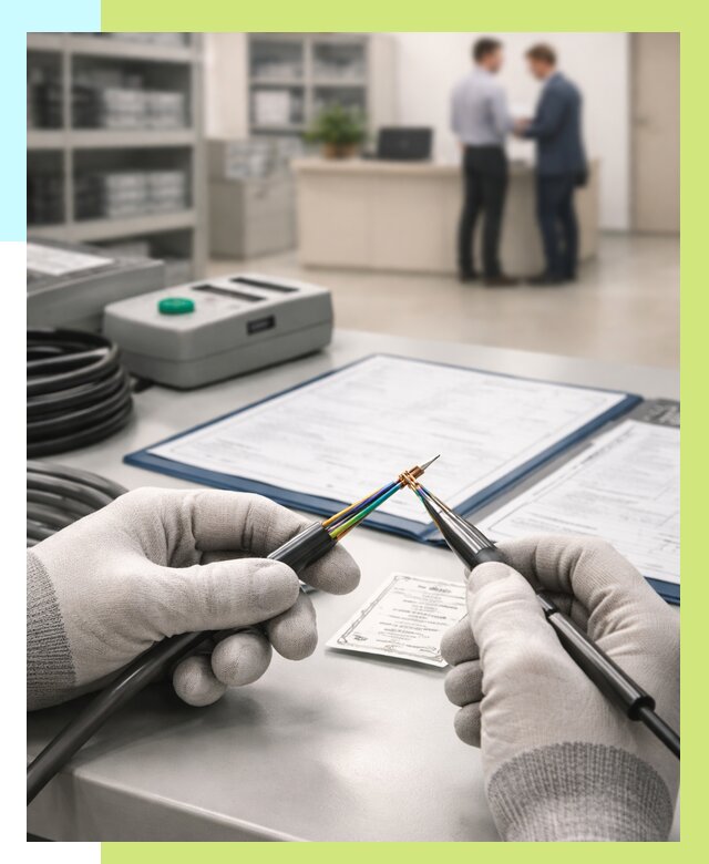 Сертификация провода в Курчатове от 18338 р. в Алешин-Крч