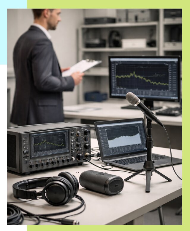 Сертификация аудиотехники в Курчатове от 15282 р., Алешин-Крч