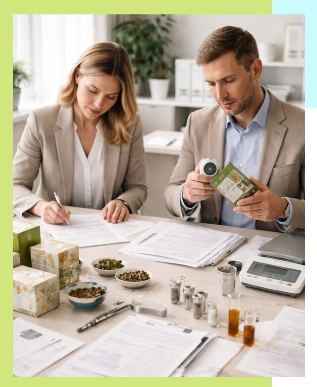 Разработка ТУ на чай и маркировку продукции в Курчатове