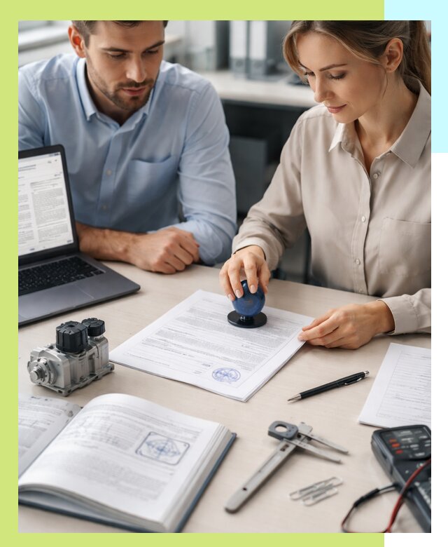 Выдача паспорта изделия и техническая экспертиза продукции в Курчатове