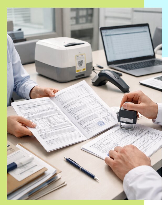 Оформление паспорта на товар и сопроводительных документов в Курчатове