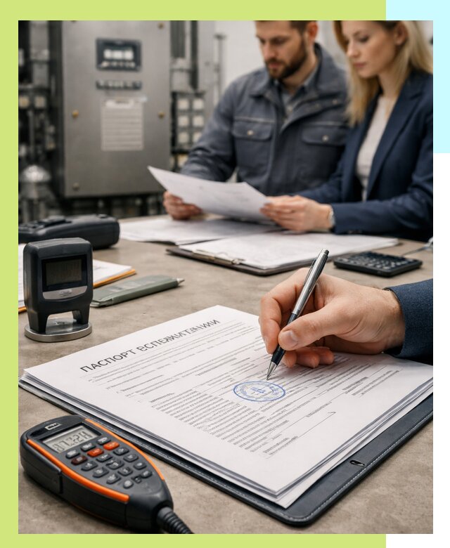 Оформление паспорта эксплуатации оборудования в Курчатове