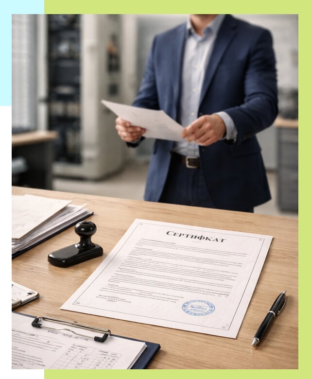 Сертификат на оборудование в Курчатове от 15282 р. | Алешин-Крч