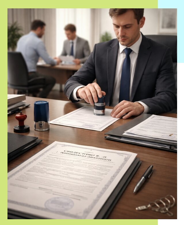 Оформление свидетельства о государственной регистрации в Курчатове