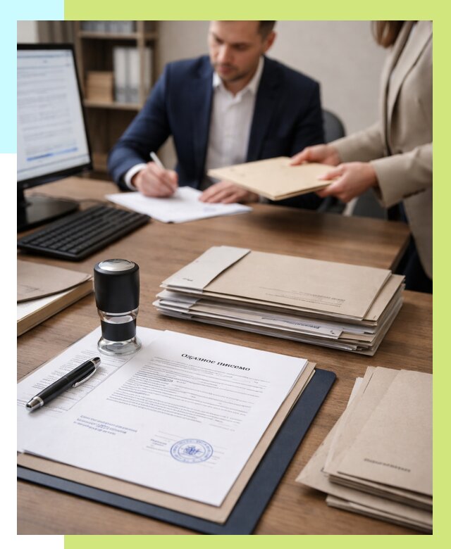 Отказное письмо для таможни в Курчатове от 3056 р, Алешин-Крч