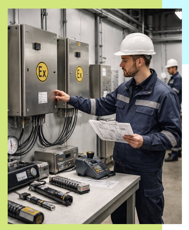 Сертификат взрывозащиты промышленного оборудования в Курчатове