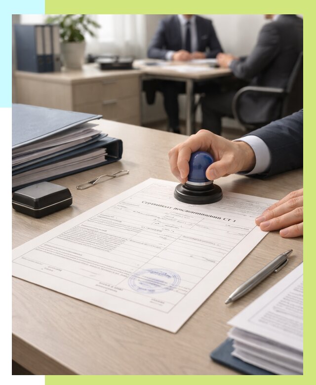 Сертификат происхождения СТ 1 в Курчатове от 4585 р. | Алешин-Крч