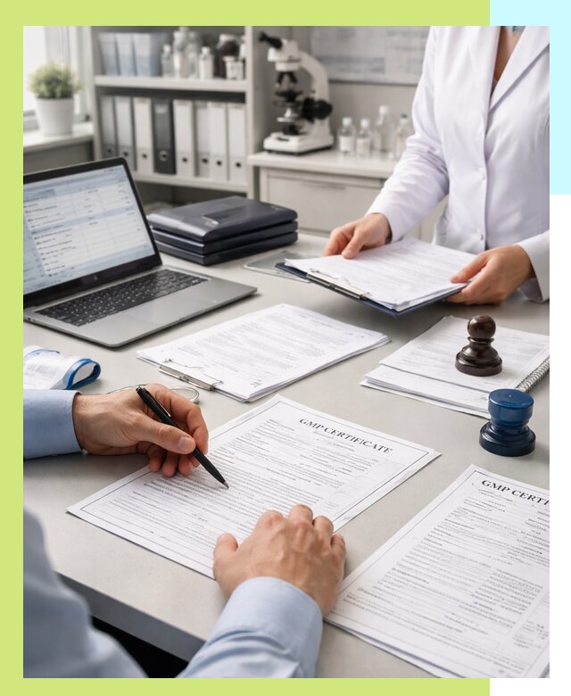 Оформление сертификата GMP в Курчатове для фармпроизводства