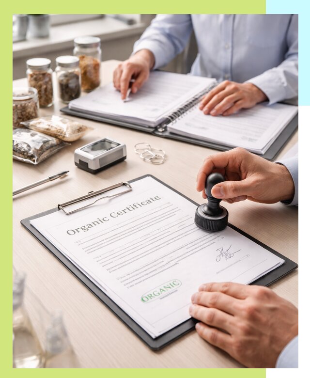 Получение органик сертификата для продукции в Курчатове