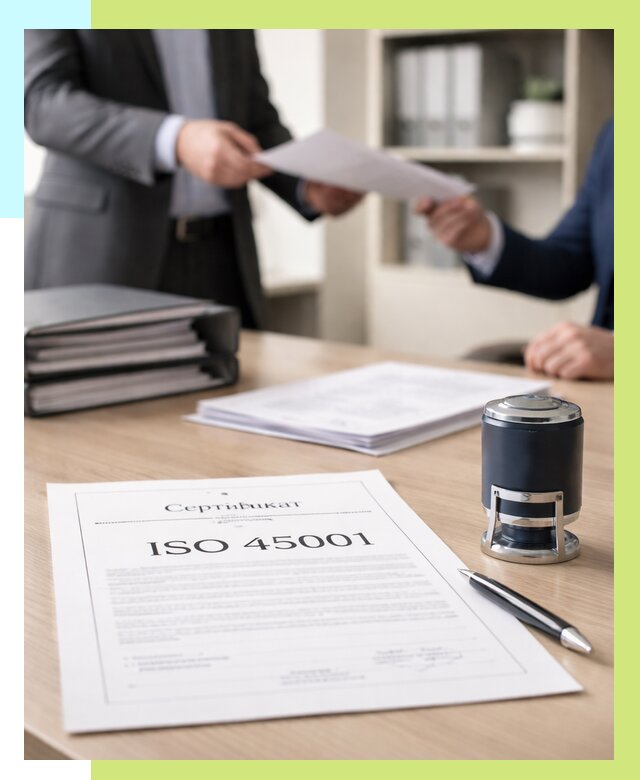 Сертификат ISO 45001 в Курчатове под ключ от 45846 р. | Алешин-Крч