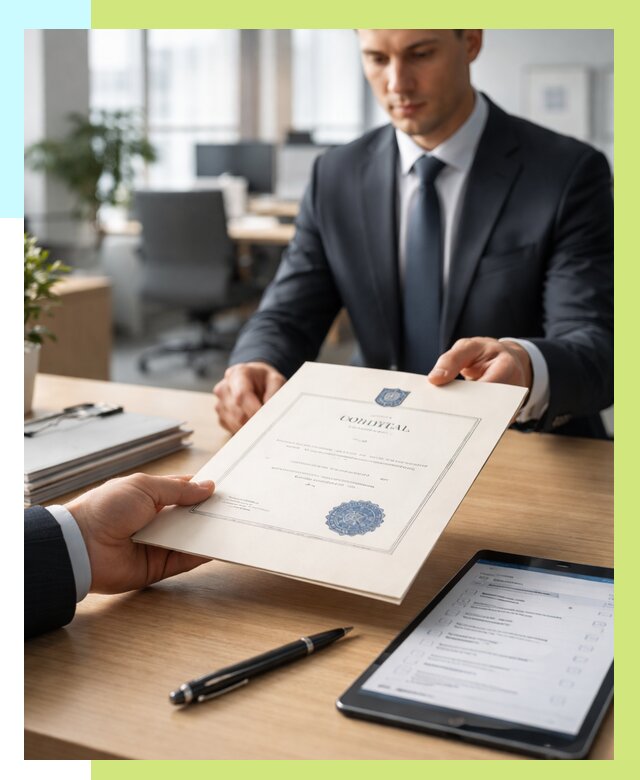 Сертификат ISO 30301 в Курчатове от 35658 р. | Алешин-Крч - под ключ