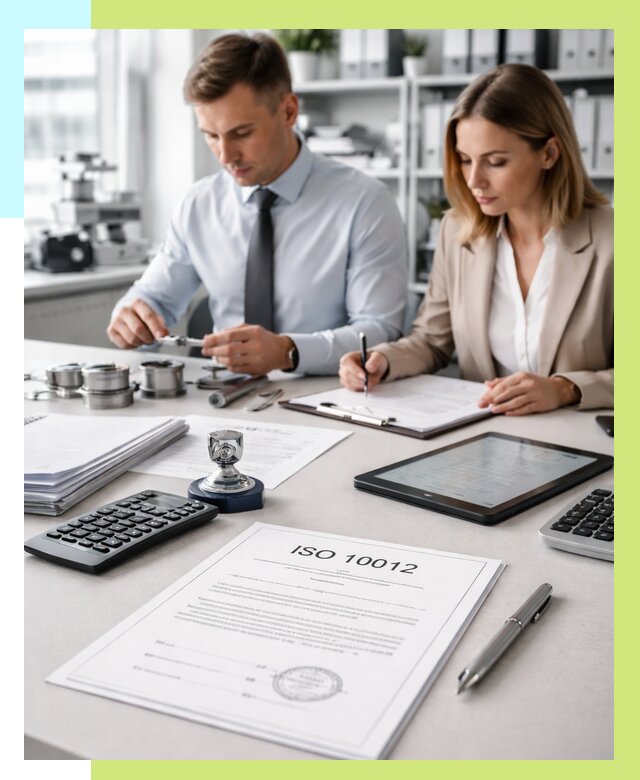 Сертификат ISO 10012 в Курчатове от 25470 р. — Алешин-Крч