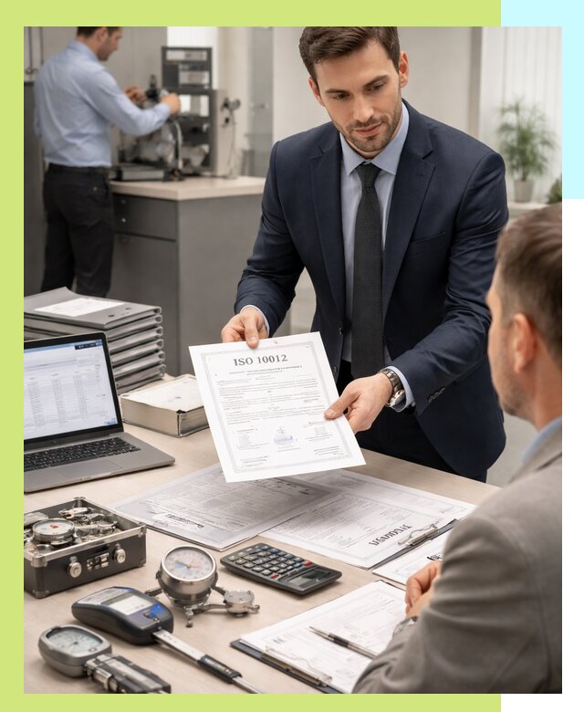 Выдача сертификата ISO 10012 по требованиям метрологии в Курчатове