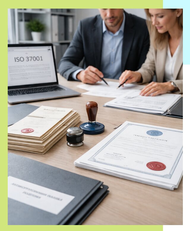 Получение сертификата ISO 37001 по системе борьбы с коррупцией в Курчатове