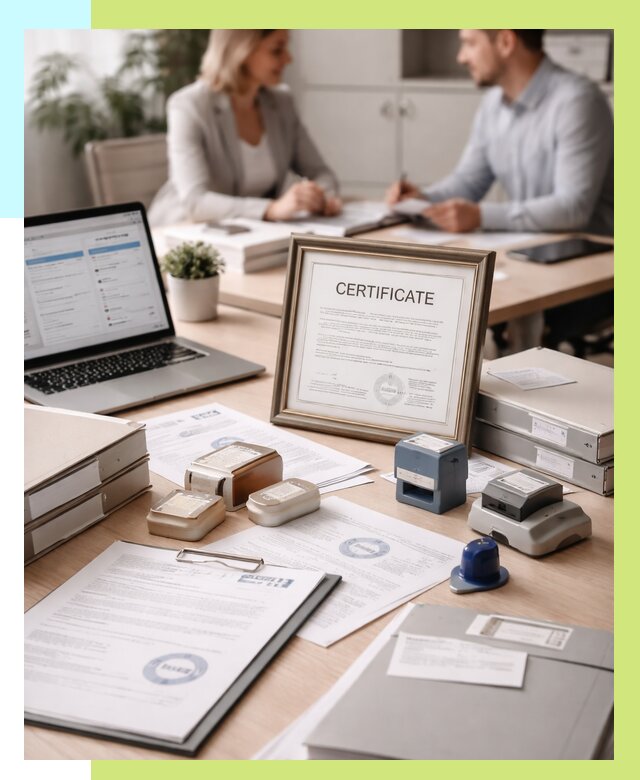 Сертификация компании в Курчатове от 45846 р. | Алешин-Крч — заказ